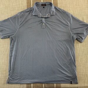 Rafter C Texas print polo. 2XL